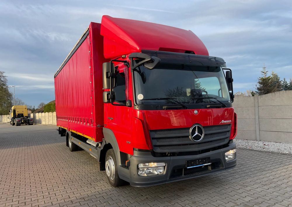 Mercedes-Benz ATEGO 818, Klima, webasto, 17 euro palet! - شاحنة ذات ستائر جانبية: صورة 3 Mercedes-Benz ATEGO 818, Klima, webasto, 17 euro palet! - شاحنة ذات ستائر جانبية: صورة 3
