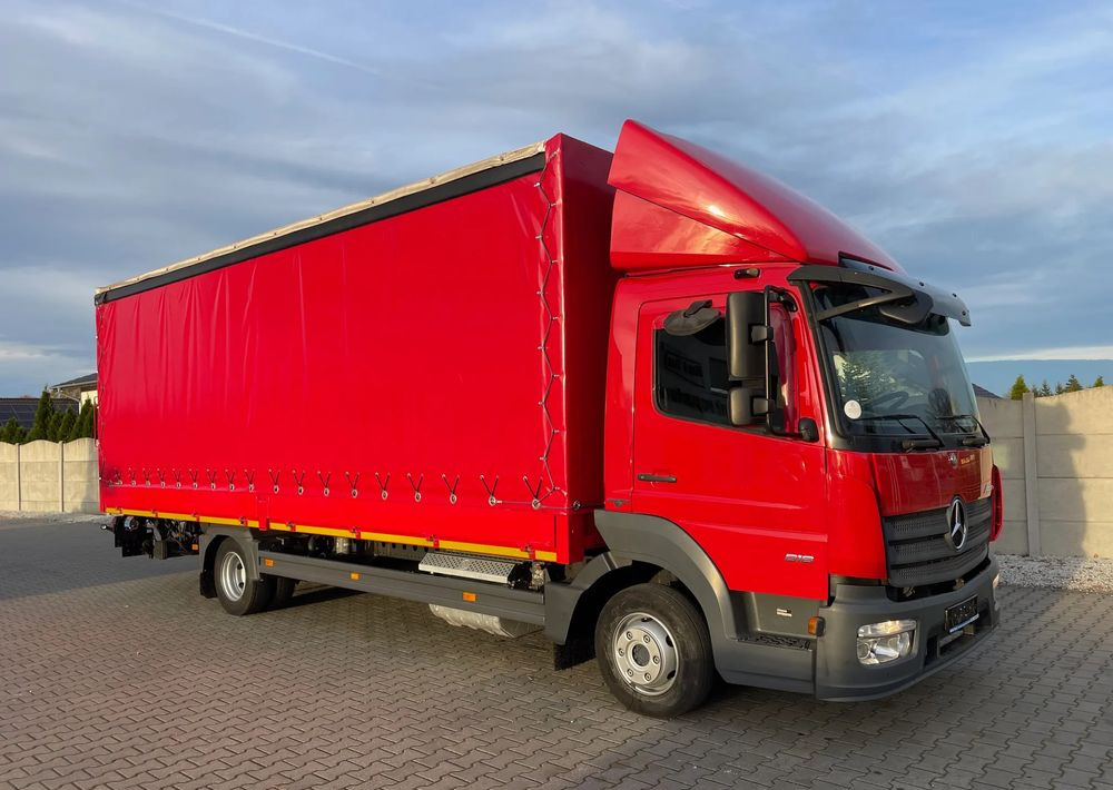 Mercedes-Benz ATEGO 818, Klima, webasto, 17 euro palet! - شاحنة ذات ستائر جانبية: صورة 4 Mercedes-Benz ATEGO 818, Klima, webasto, 17 euro palet! - شاحنة ذات ستائر جانبية: صورة 4