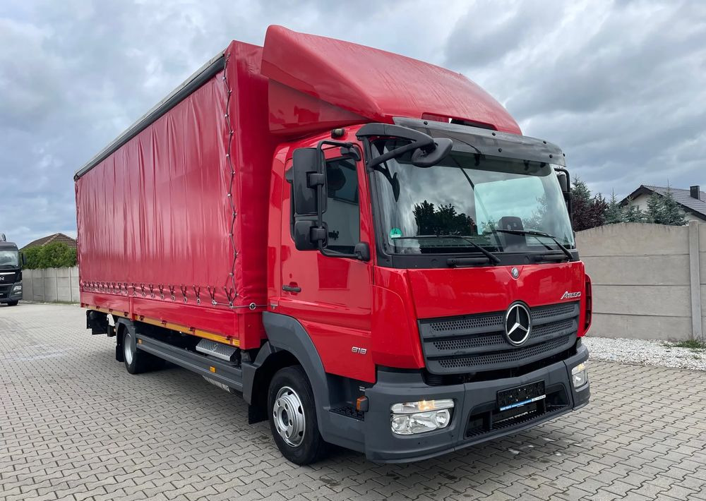 Mercedes-Benz ATEGO 818, Klima, webasto, burtofirana! - شاحنة ذات ستائر جانبية: صورة 3 Mercedes-Benz ATEGO 818, Klima, webasto, burtofirana! - شاحنة ذات ستائر جانبية: صورة 3