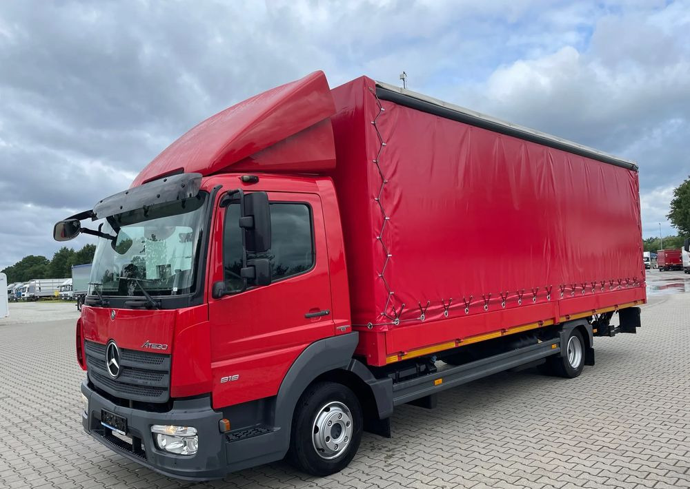 Mercedes-Benz ATEGO 818, Klima, webasto, burtofirana! - شاحنة ذات ستائر جانبية: صورة 2 Mercedes-Benz ATEGO 818, Klima, webasto, burtofirana! - شاحنة ذات ستائر جانبية: صورة 2