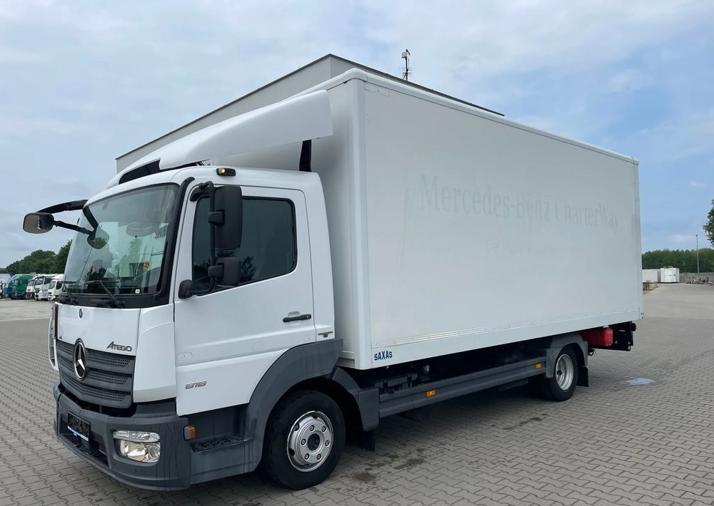 Mercedes-Benz ATEGO 818 klima, pneumatyka! - شاحنة صندوقية: صورة 2 Mercedes-Benz ATEGO 818 klima, pneumatyka! - شاحنة صندوقية: صورة 2