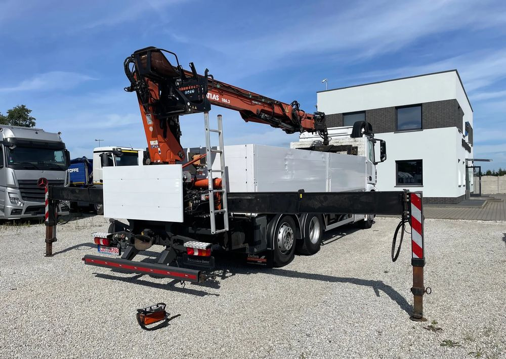 Mercedes-Benz Arocs 2545, HDS ATLAS 186.3 - PILOT - شاحنات مسطحة, شاحنة كرين: صورة 5 Mercedes-Benz Arocs 2545, HDS ATLAS 186.3 - PILOT - شاحنات مسطحة, شاحنة كرين: صورة 5