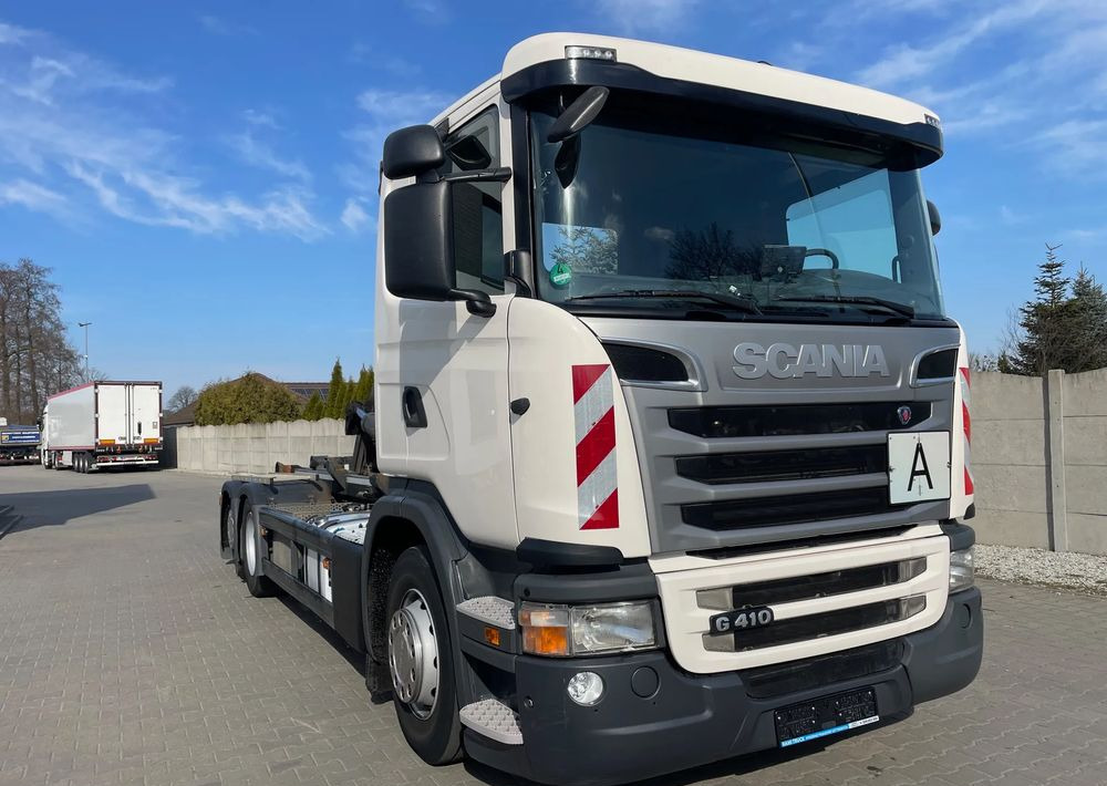 Scania R410 Hakowiec MEILLER RK20 65 - شاحنة برافعة خطافية: صورة 3 Scania R410 Hakowiec MEILLER RK20 65 - شاحنة برافعة خطافية: صورة 3