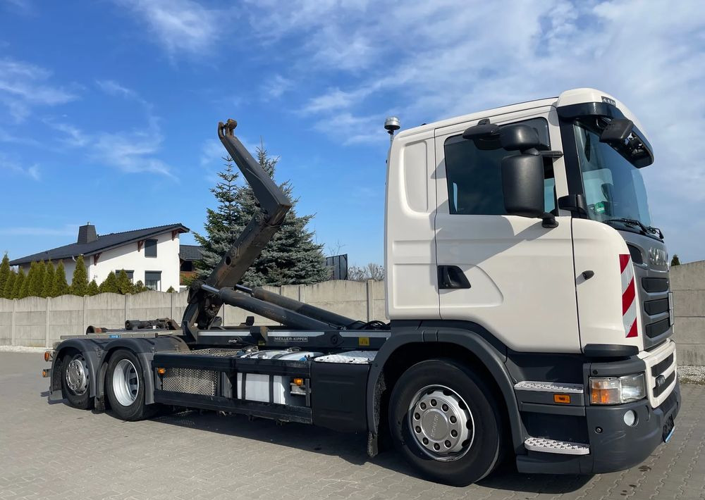 Scania R410 Hakowiec MEILLER RK20 65 - شاحنة برافعة خطافية: صورة 4 Scania R410 Hakowiec MEILLER RK20 65 - شاحنة برافعة خطافية: صورة 4