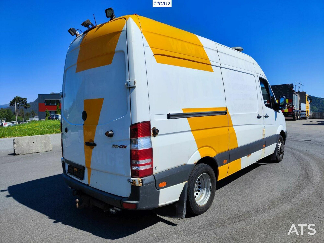 2014 Mercedes Sprinter 516CDI Wash truck. Feierabend & Fock, Steam. - فان: صورة 4 2014 Mercedes Sprinter 516CDI Wash truck. Feierabend & Fock, Steam. - فان: صورة 4