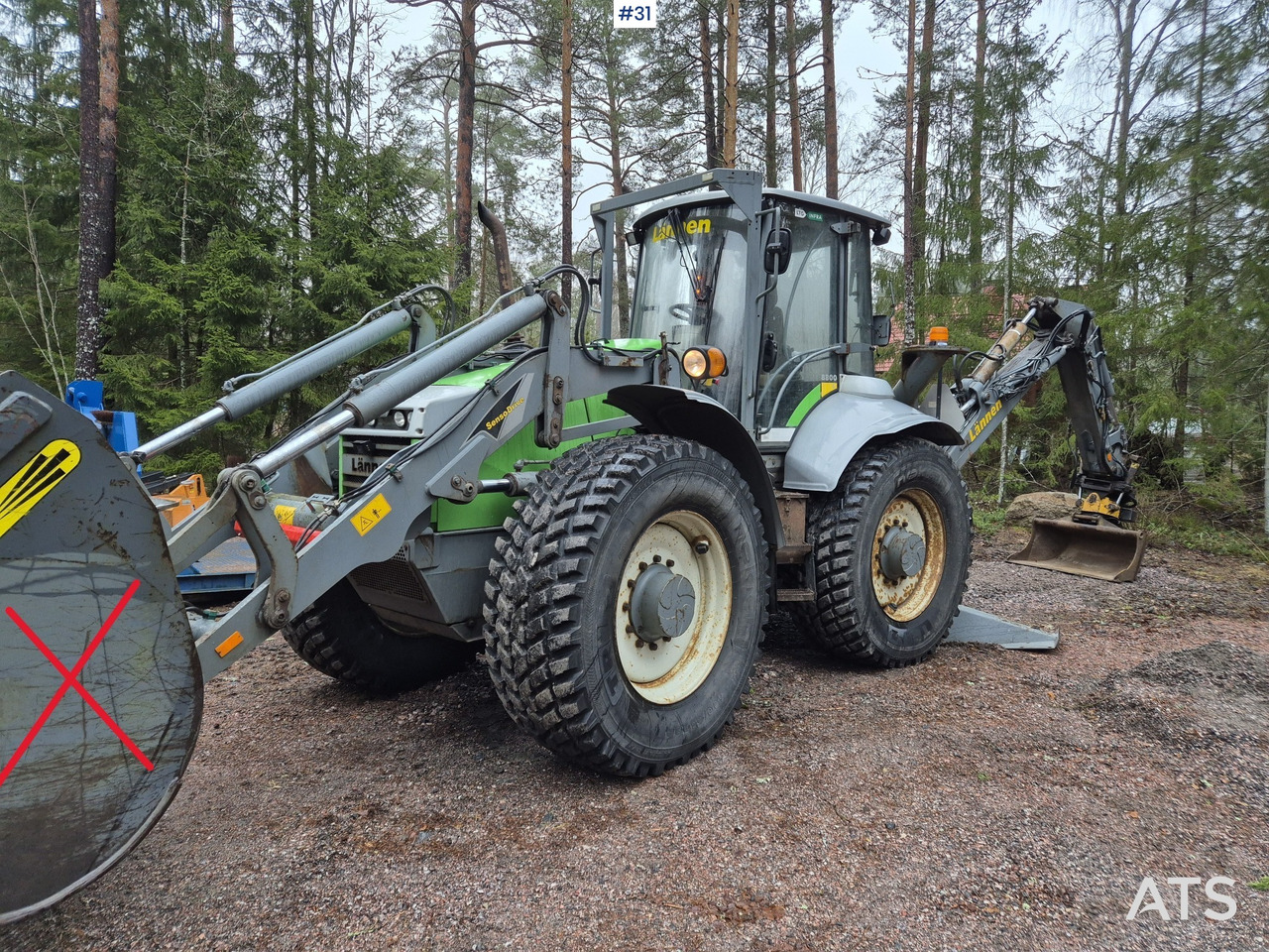 Lännen 8800E Kaivurikuormaaja - لودر ذو محراث خلفي/ باكهو: صورة 1 Lännen 8800E Kaivurikuormaaja - لودر ذو محراث خلفي/ باكهو: صورة 1