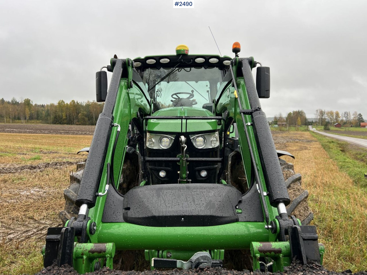 JOHN DEERE 6155R Agricultural tractor - جرار: صورة 4 JOHN DEERE 6155R Agricultural tractor - جرار: صورة 4