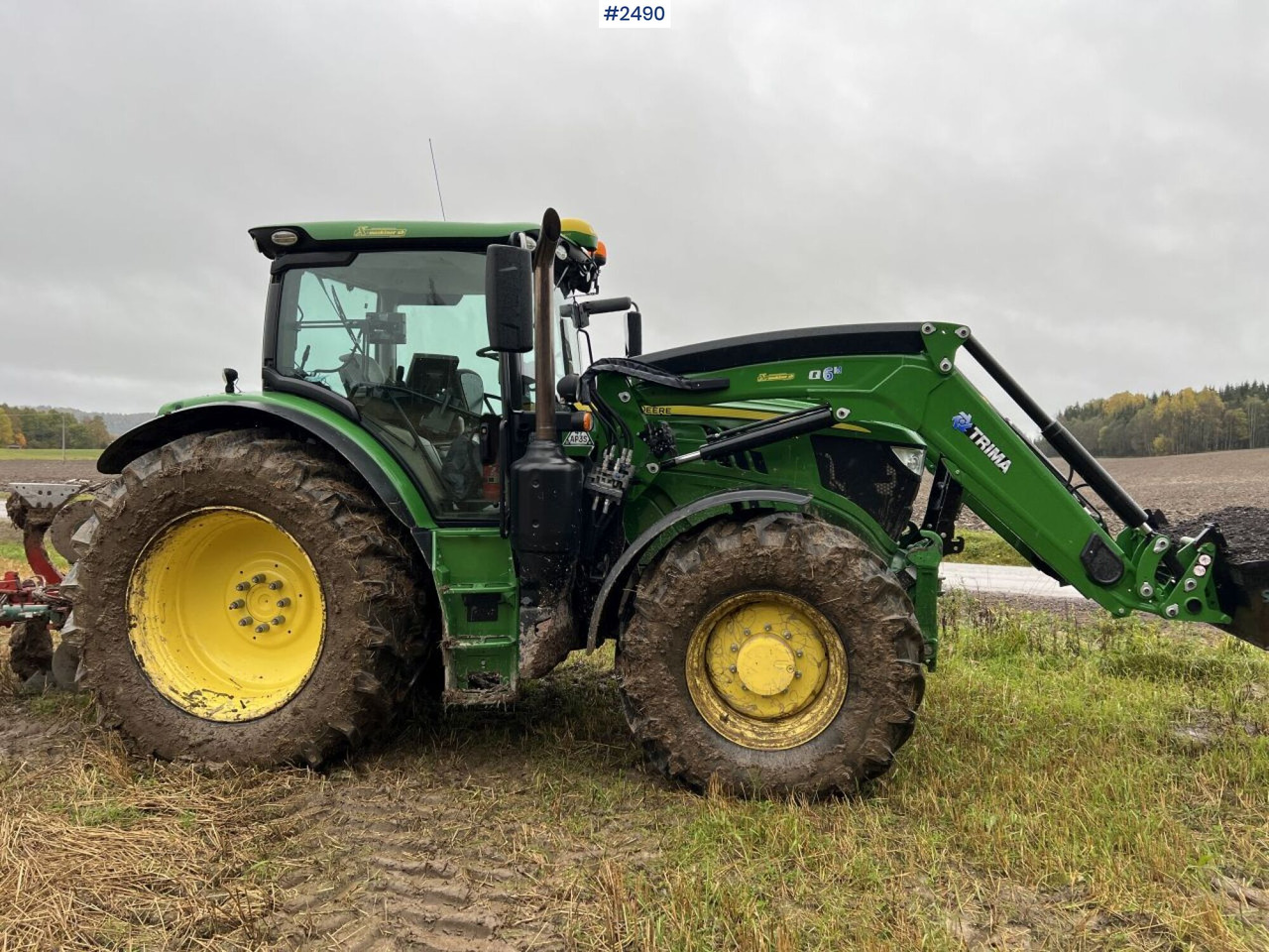 JOHN DEERE 6155R Agricultural tractor - جرار: صورة 3 JOHN DEERE 6155R Agricultural tractor - جرار: صورة 3