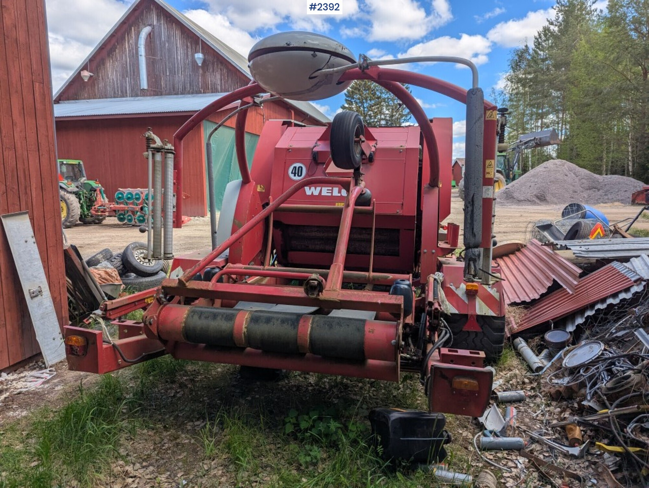 Round baler / Combination baler Welger double action 220 profi - ماكينات نشر التبن: صورة 4 Round baler / Combination baler Welger double action 220 profi - ماكينات نشر التبن: صورة 4