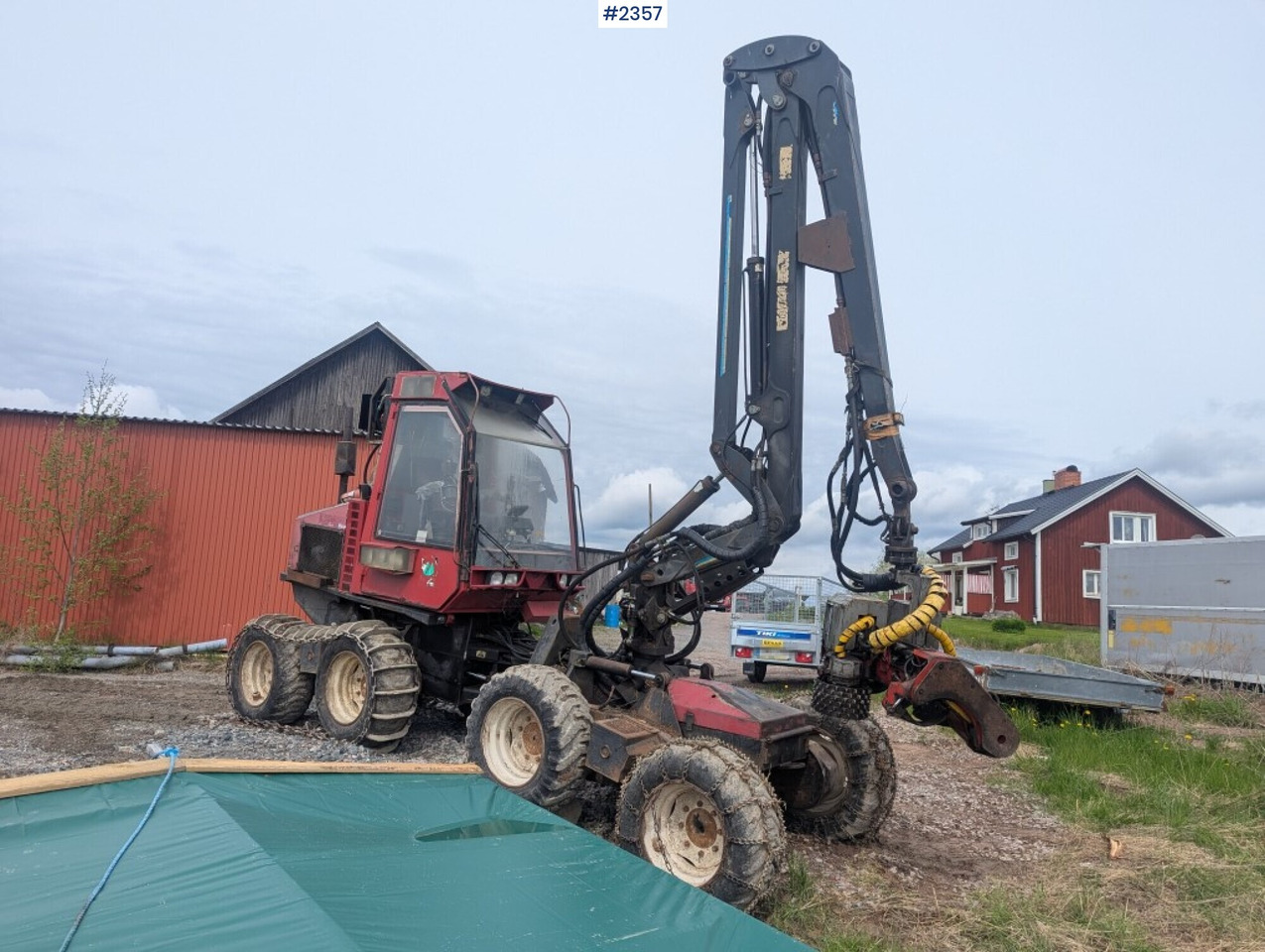 Thinning harvester, Steber BGS with Mowi crane - آلات الحصاد: صورة 5 Thinning harvester, Steber BGS with Mowi crane - آلات الحصاد: صورة 5