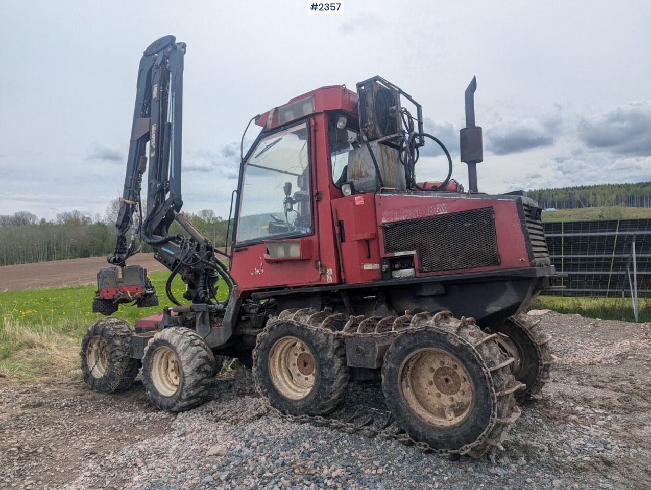 Thinning harvester, Steber BGS with Mowi crane - آلات الحصاد: صورة 1 Thinning harvester, Steber BGS with Mowi crane - آلات الحصاد: صورة 1