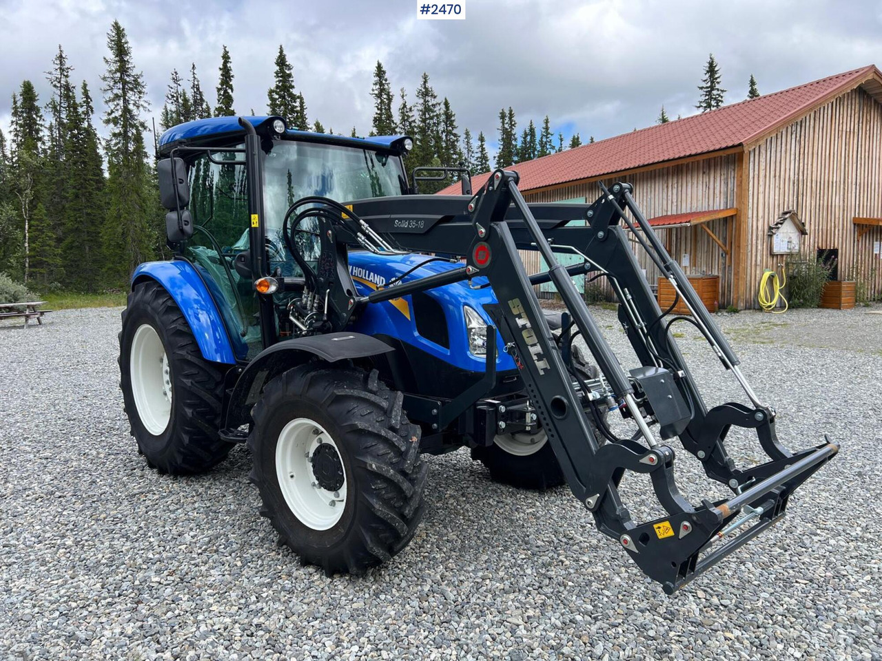 Tractor New Holland T4.75 S Stage V - جرار: صورة 1 Tractor New Holland T4.75 S Stage V - جرار: صورة 1