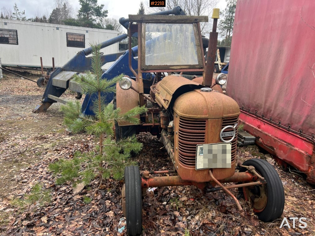 VOLVO BM T22 Reparation object - جرار: صورة 1 VOLVO BM T22 Reparation object - جرار: صورة 1