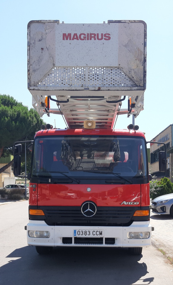 MERCEDES-BENZ 1528F MAGIRUS DLK 23-12 - شاحنة حريق: صورة 3 MERCEDES-BENZ 1528F MAGIRUS DLK 23-12 - شاحنة حريق: صورة 3