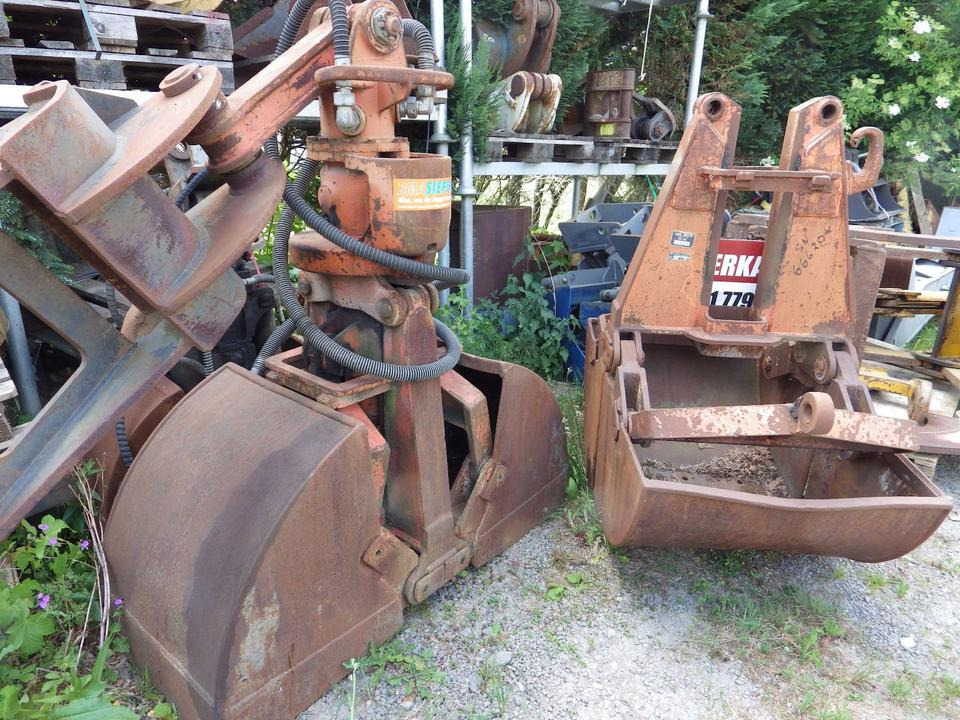 ATLAS GREIFER 600 mm + Schalensatz 800 mm mit MS10 - مغراف الغراف الصدفي - آلات الإنشاء: صورة 1 ATLAS GREIFER 600 mm + Schalensatz 800 mm mit MS10 - مغراف الغراف الصدفي - آلات الإنشاء: صورة 1