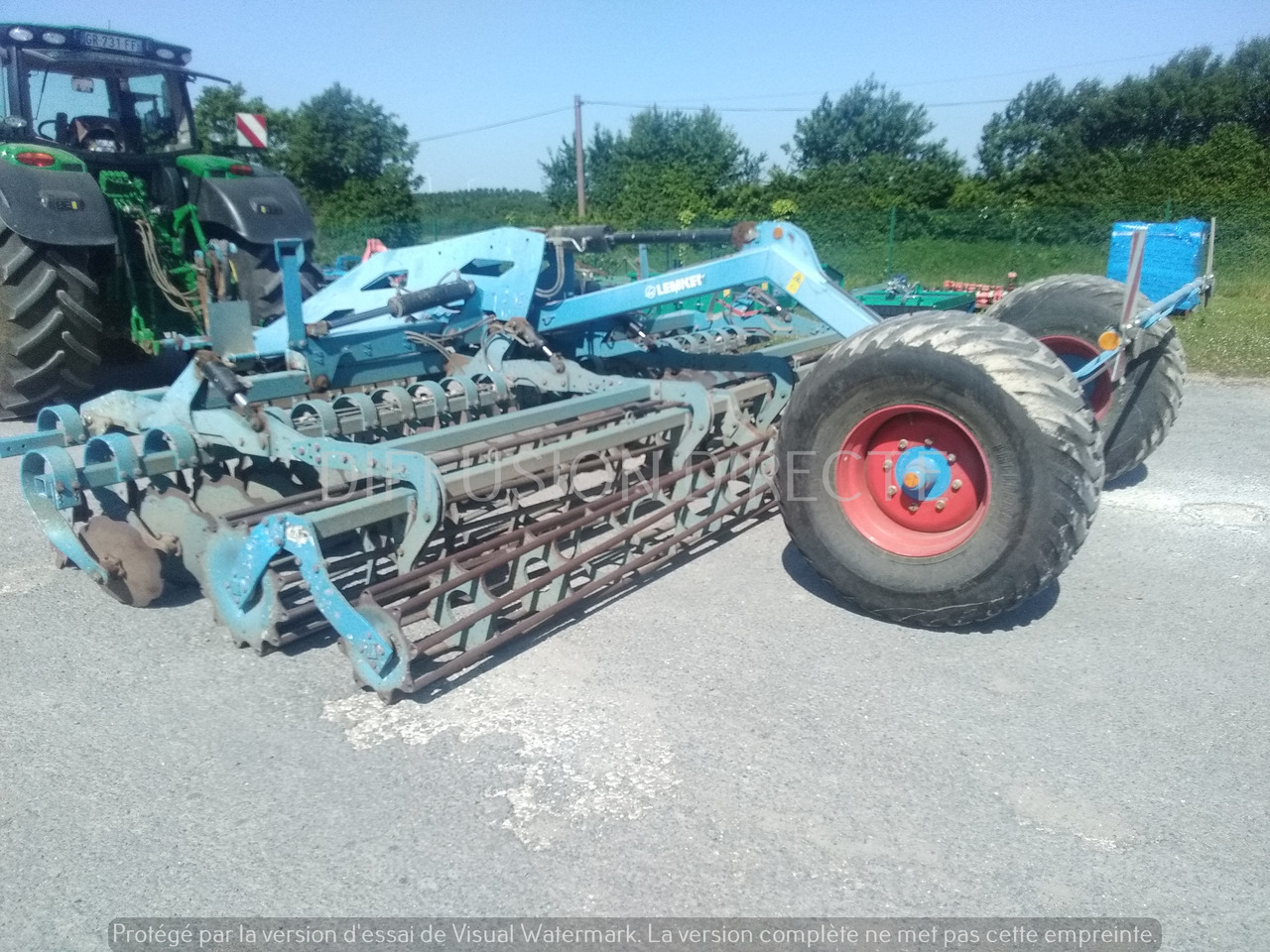 LEMKEN DECHAUMEUR A DISQUES HELIODOR H 8 SF - مسفلة قرصية: صورة 3 LEMKEN DECHAUMEUR A DISQUES HELIODOR H 8 SF - مسفلة قرصية: صورة 3