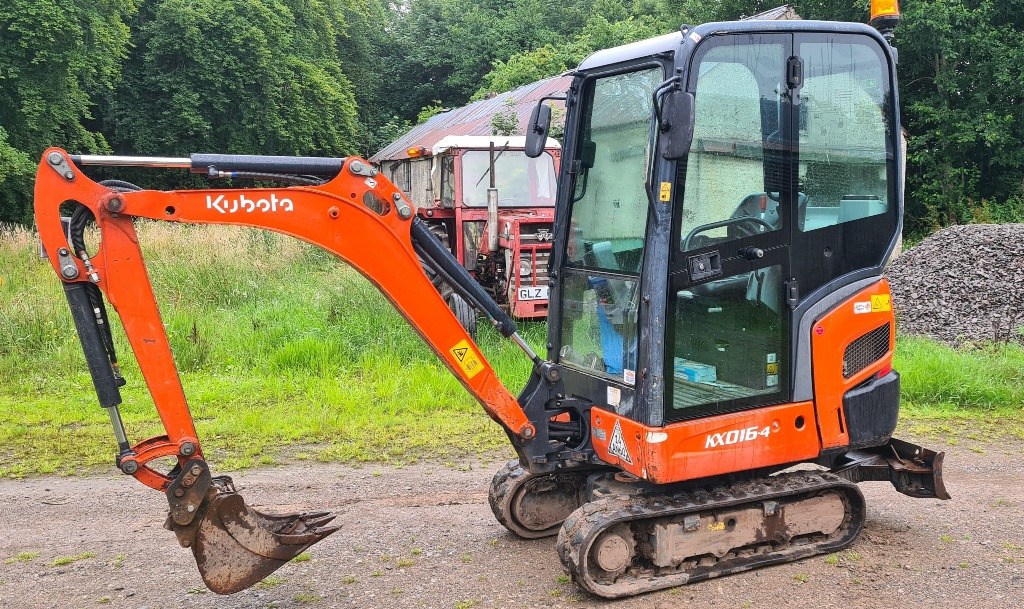 2016 Kubota KX016-4 Mini Digger, only 1550 hours - حفار صغير: صورة 1 2016 Kubota KX016-4 Mini Digger, only 1550 hours - حفار صغير: صورة 1