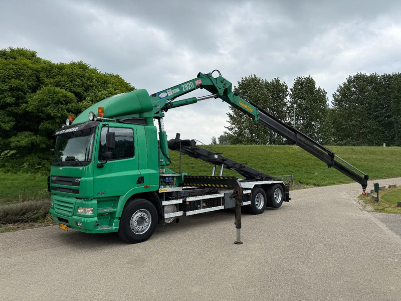 DAF CF 85.380 6x2 Kabel HMF 28 TM Remote Manual - شاحنة كرين: صورة 1 DAF CF 85.380 6x2 Kabel HMF 28 TM Remote Manual - شاحنة كرين: صورة 1