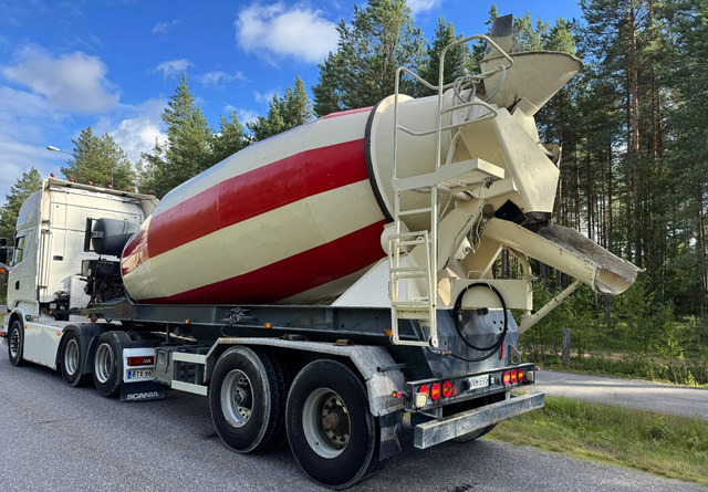 Liebherr12m3 Perävaunu - نصف مقطورة خلاطة خرسانة: صورة 2 Liebherr12m3 Perävaunu - نصف مقطورة خلاطة خرسانة: صورة 2