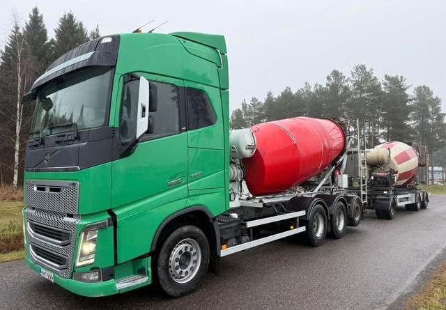 VolvoFH16 650 8x4 - شاحنة خلاطة خرسانة: صورة 1 VolvoFH16 650 8x4 - شاحنة خلاطة خرسانة: صورة 1