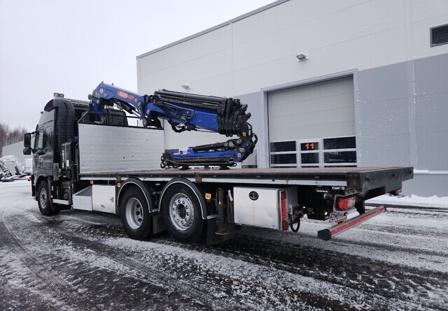 VolvoFM 420 6x2 - شاحنات مسطحة, شاحنة كرين: صورة 4 VolvoFM 420 6x2 - شاحنات مسطحة, شاحنة كرين: صورة 4