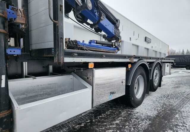 شاحنات مسطحة, شاحنة كرين VolvoFM 420 6x2: صورة 8