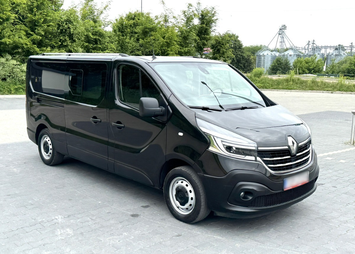 Renault Trafic 2.0 DCI LONG 2021 23 Brygadówka 6os 6 miejsc Spaceclass JAK NOWY - حافلة صغيرة, ميكروباص: صورة 1 Renault Trafic 2.0 DCI LONG 2021 23 Brygadówka 6os 6 miejsc Spaceclass JAK NOWY - حافلة صغيرة, ميكروباص: صورة 1