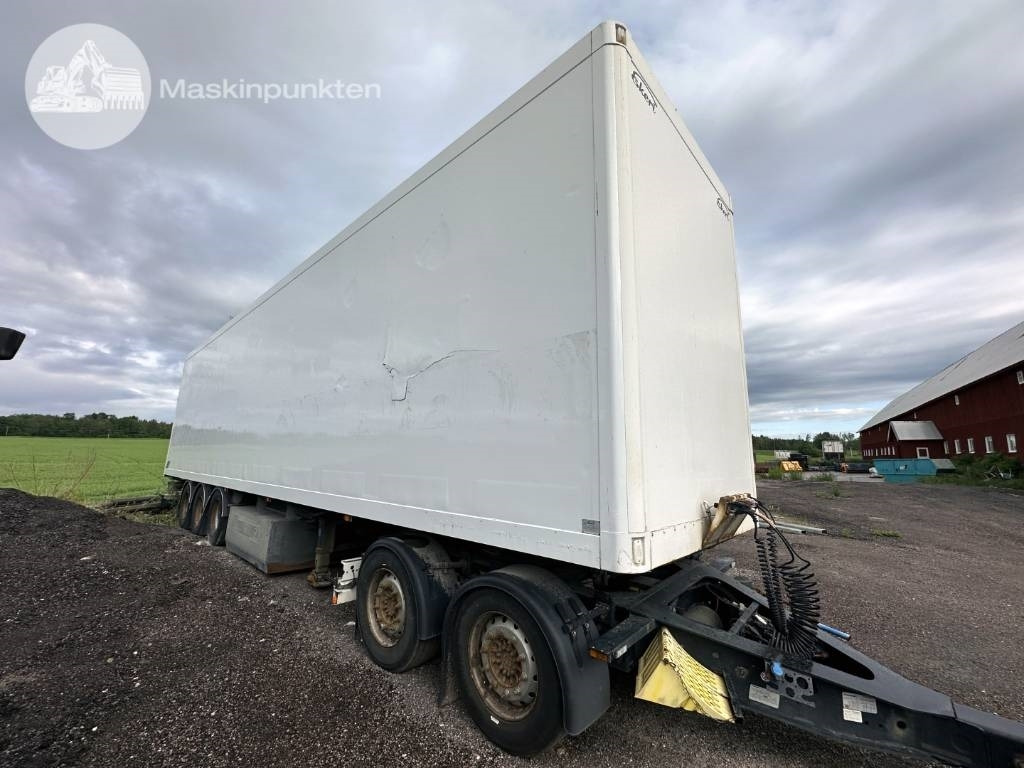 Ekeri T 3 + Krone Dolly - نصف مقطورة بصندوق مغلق: صورة 2 Ekeri T 3 + Krone Dolly - نصف مقطورة بصندوق مغلق: صورة 2