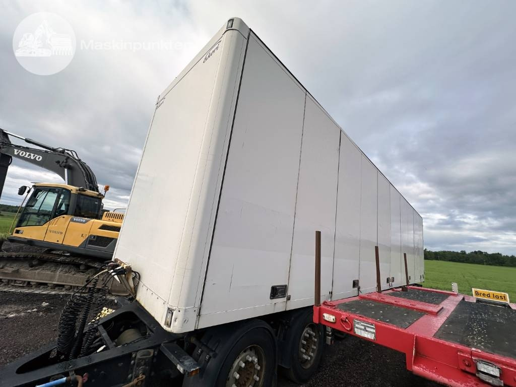 Ekeri T 3 + Krone Dolly - نصف مقطورة بصندوق مغلق: صورة 1 Ekeri T 3 + Krone Dolly - نصف مقطورة بصندوق مغلق: صورة 1