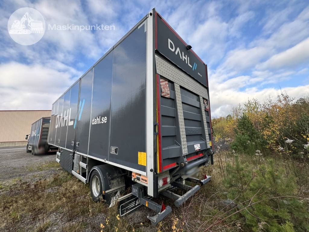 HFR 1 axlad semitrailer med truck! - نصف مقطورة بصندوق مغلق: صورة 4 HFR 1 axlad semitrailer med truck! - نصف مقطورة بصندوق مغلق: صورة 4