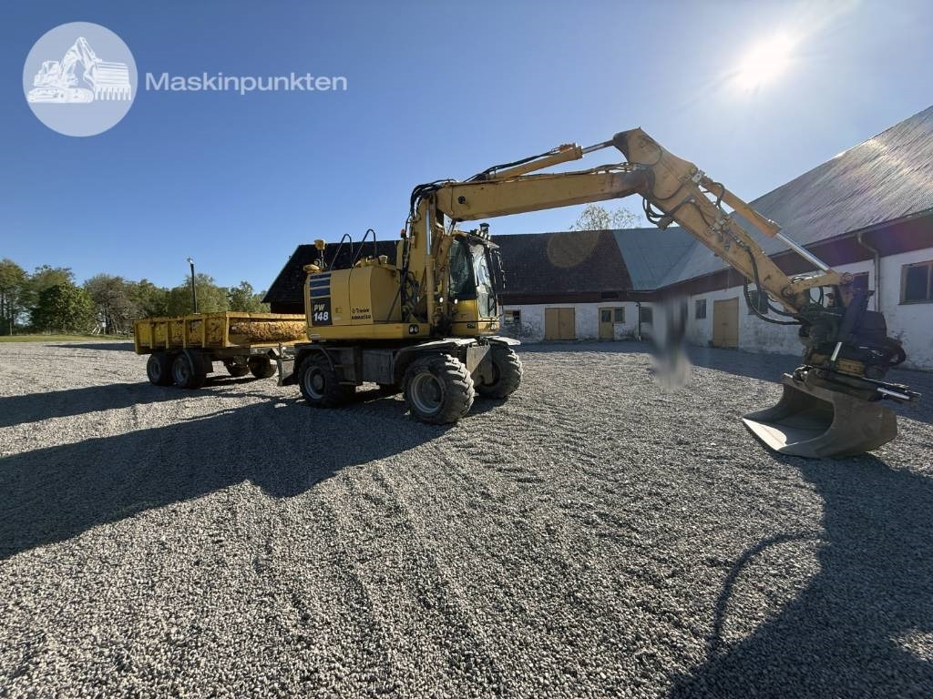 Komatsu PW 148-10 - حفار ذو عجلات: صورة 3 Komatsu PW 148-10 - حفار ذو عجلات: صورة 3