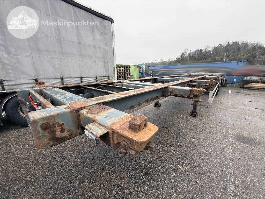 Schweriner CS 40 - ناقل حاوية/ نصف مقطورة بحاوية: صورة 2 Schweriner CS 40 - ناقل حاوية/ نصف مقطورة بحاوية: صورة 2