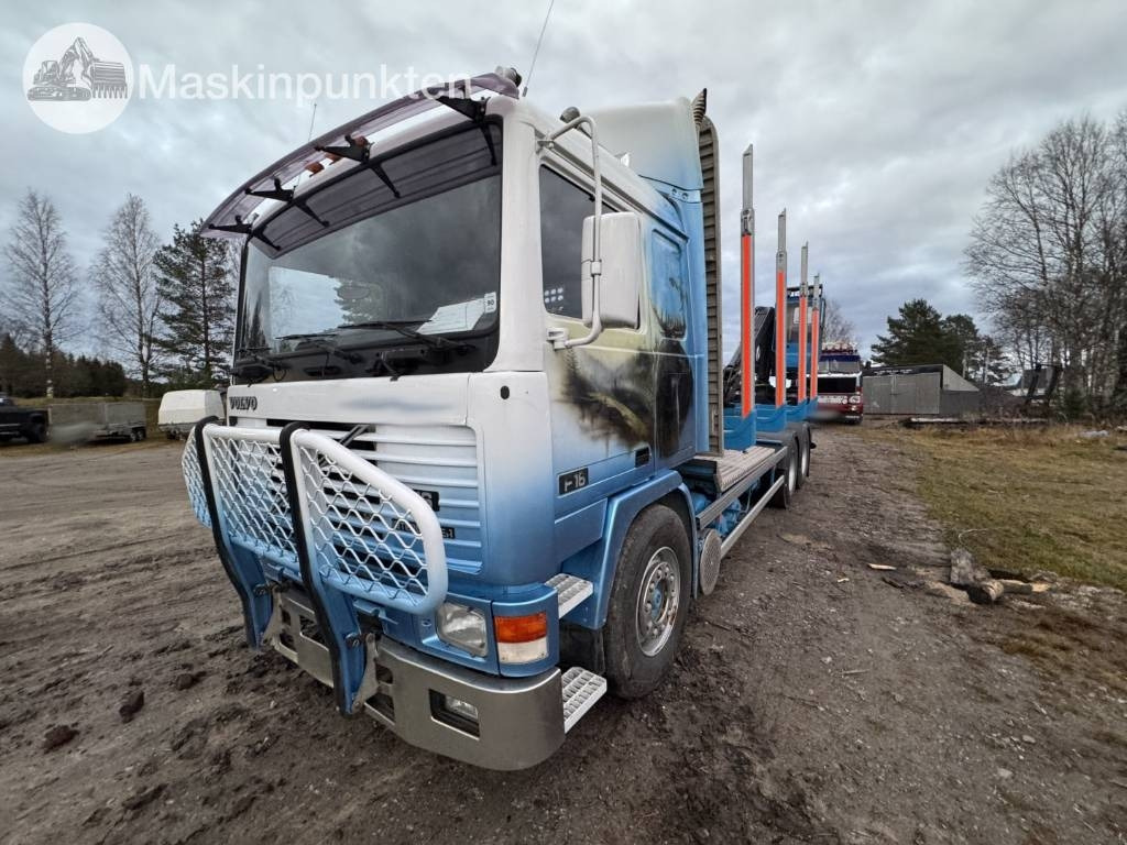 Volvo F 16 - شاحنة قطع الأشجار: صورة 1 Volvo F 16 - شاحنة قطع الأشجار: صورة 1