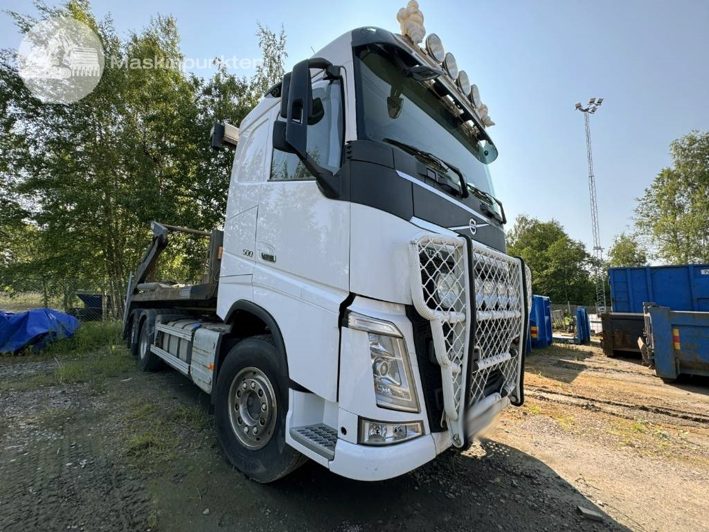 Volvo FH 500 - شاحنة برافعة خطافية: صورة 1 Volvo FH 500 - شاحنة برافعة خطافية: صورة 1