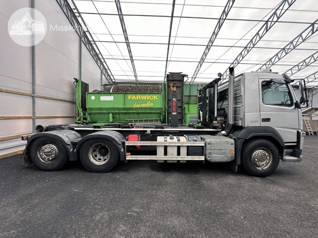 Volvo FM 420 - شاحنة برافعة خطافية: صورة 4 Volvo FM 420 - شاحنة برافعة خطافية: صورة 4