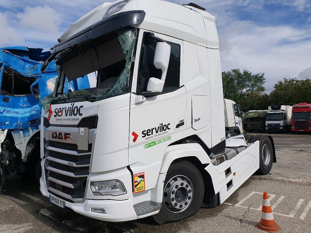 Interior photo 2: رأس تريلا DAF XF 480 Interior photo 2: رأس تريلا DAF XF 480