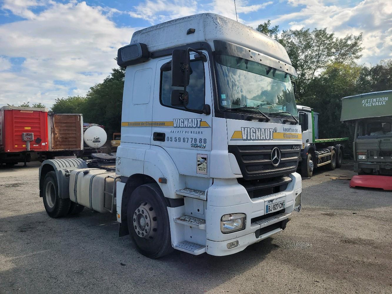 MERCEDES AXOR 1843 - رأس تريلا: صورة 1 MERCEDES AXOR 1843 - رأس تريلا: صورة 1