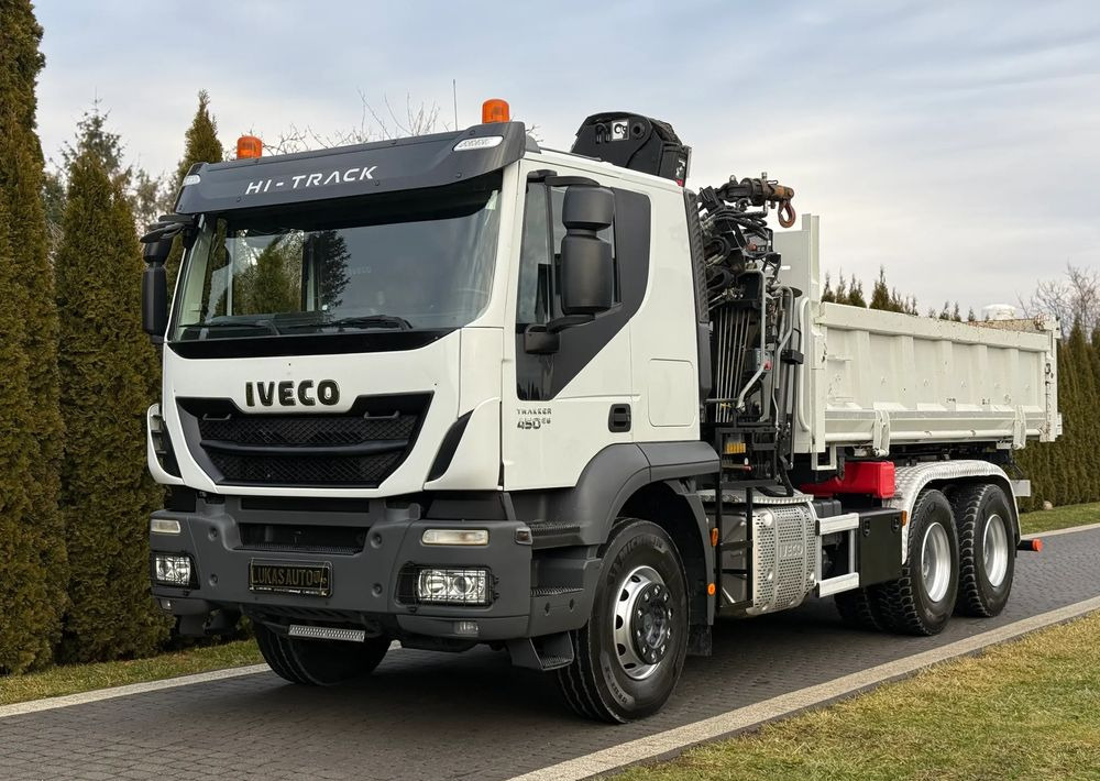 Iveco TRAKKER 450 6X4 PODWÓJNA HYDRO-BURTA HIAB 104 - شاحنة قلاب, شاحنة كرين: صورة 5 Iveco TRAKKER 450 6X4 PODWÓJNA HYDRO-BURTA HIAB 104 - شاحنة قلاب, شاحنة كرين: صورة 5