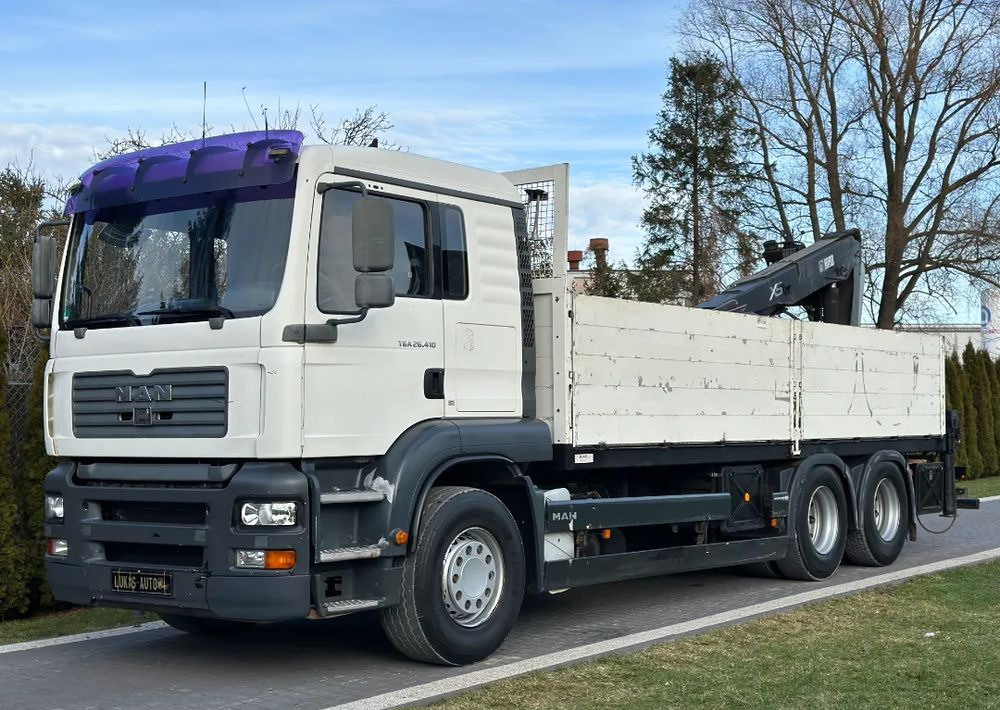MAN TGA 24.410 6x4 HIAB MANUAL - شاحنات مسطحة, شاحنة كرين: صورة 2 MAN TGA 24.410 6x4 HIAB MANUAL - شاحنات مسطحة, شاحنة كرين: صورة 2