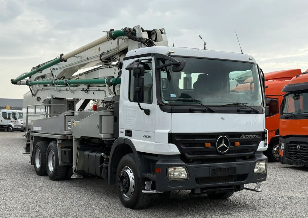 Mercedes-Benz ACTROS 2636 6X4 36 M WAITZINGER - مضخة خرسانة: صورة 3 Mercedes-Benz ACTROS 2636 6X4 36 M WAITZINGER - مضخة خرسانة: صورة 3