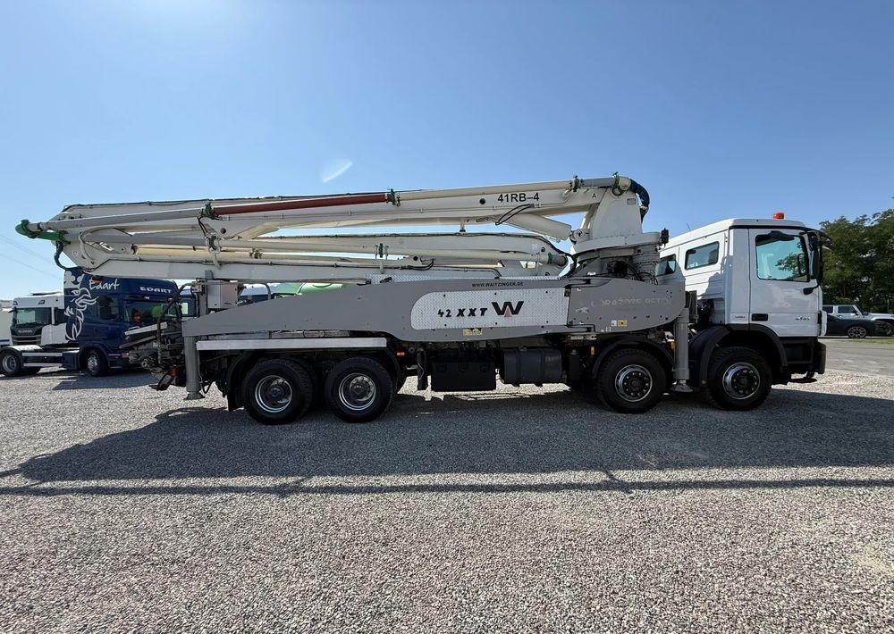 Mercedes-Benz ACTROS 4141 8X4 42 M GOTOWA DO PRACY - مضخة خرسانة: صورة 4 Mercedes-Benz ACTROS 4141 8X4 42 M GOTOWA DO PRACY - مضخة خرسانة: صورة 4