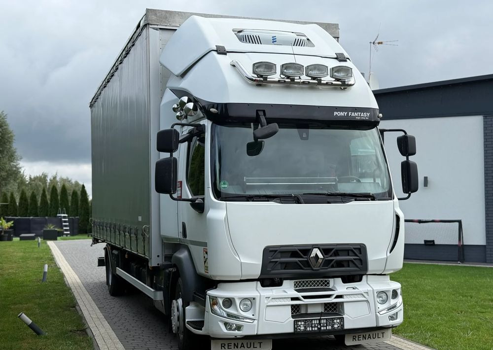 Renault D14 MANUAL KLIMATYZACJA POSTOJOWA - شاحنة ذات ستائر جانبية: صورة 3 Renault D14 MANUAL KLIMATYZACJA POSTOJOWA - شاحنة ذات ستائر جانبية: صورة 3