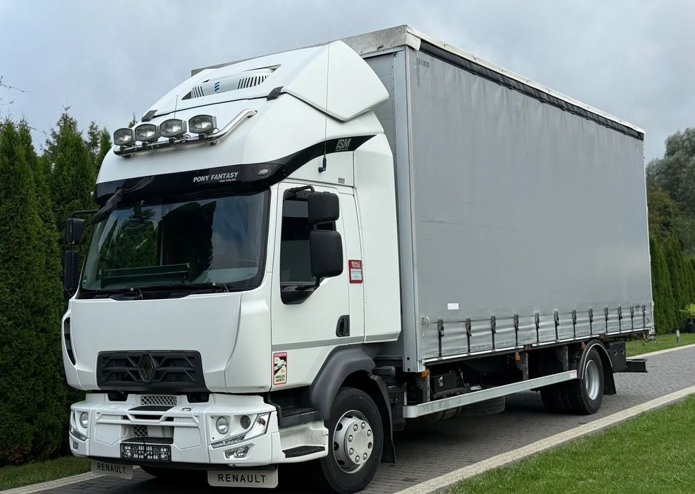 Renault D14 MANUAL KLIMATYZACJA POSTOJOWA - شاحنة ذات ستائر جانبية: صورة 1 Renault D14 MANUAL KLIMATYZACJA POSTOJOWA - شاحنة ذات ستائر جانبية: صورة 1