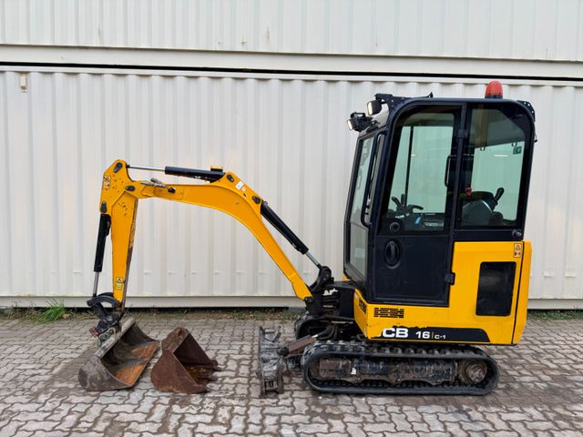JCB 16C-1 /2019 BJ/1.171 H/verbr. Laufwerk/2xLöffel - حفار صغير: صورة 3 JCB 16C-1 /2019 BJ/1.171 H/verbr. Laufwerk/2xLöffel - حفار صغير: صورة 3