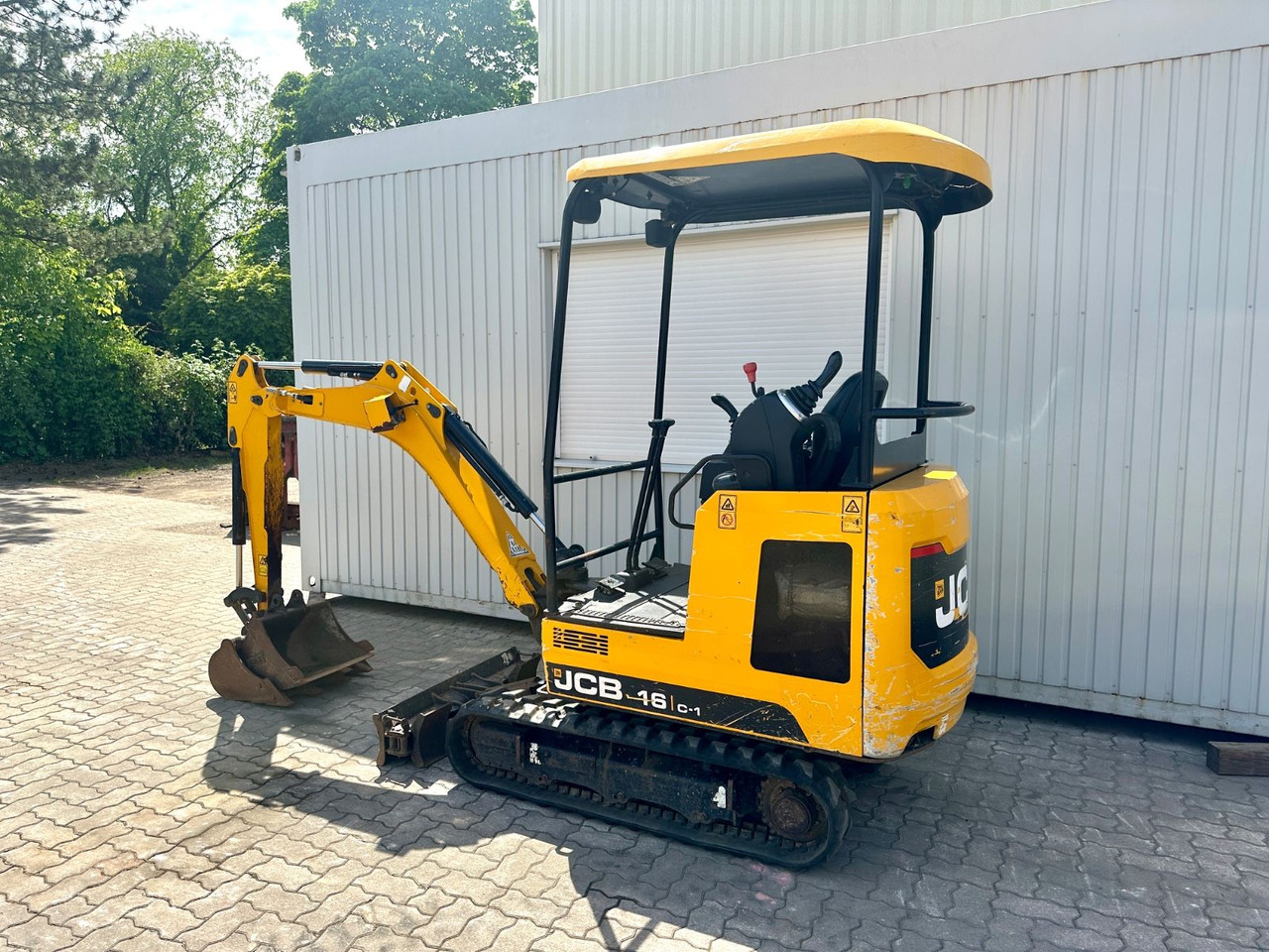 JCB 16C-1 /2020 BJ/1.283 BH/verbr. Laufwerk/2xLöffel - حفار صغير: صورة 3 JCB 16C-1 /2020 BJ/1.283 BH/verbr. Laufwerk/2xLöffel - حفار صغير: صورة 3
