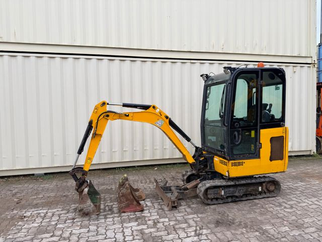 JCB 16C-1 /2022 BJ/939 H/verbr. Laufwerk/3xLöffel - حفار صغير: صورة 1 JCB 16C-1 /2022 BJ/939 H/verbr. Laufwerk/3xLöffel - حفار صغير: صورة 1