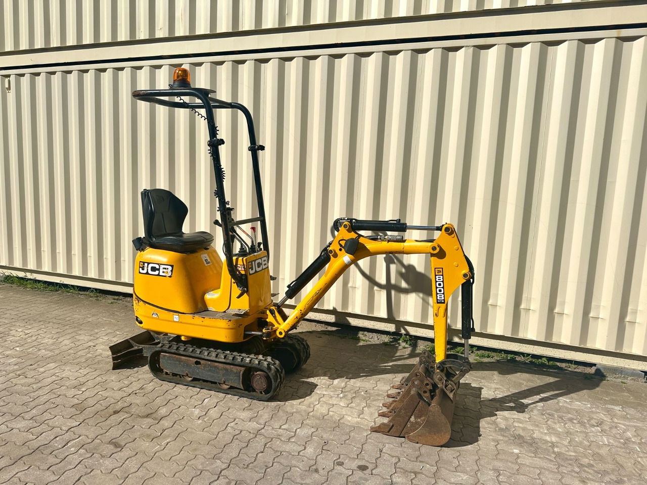JCB 8008 CTS, 2021 BJ, 921 BH, 3 x Löffel - حفار صغير: صورة 4 JCB 8008 CTS, 2021 BJ, 921 BH, 3 x Löffel - حفار صغير: صورة 4