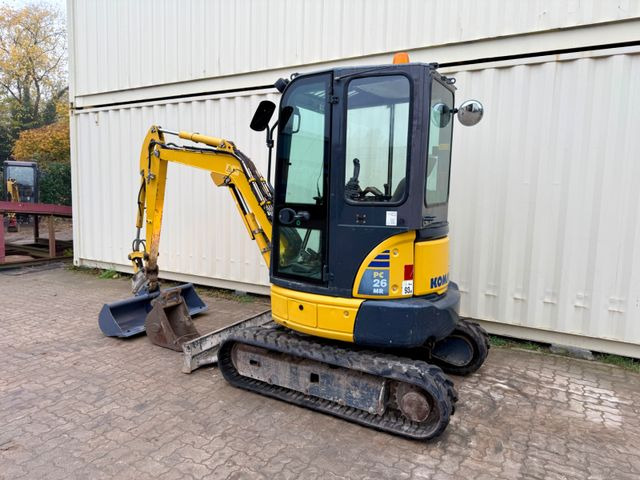 Komatsu PC26MR-3 / 2020 BJ / 2 x Löffel - حفار صغير: صورة 3 Komatsu PC26MR-3 / 2020 BJ / 2 x Löffel - حفار صغير: صورة 3