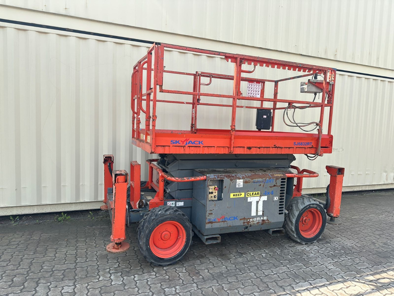 Skyjack SJ6832RT 4x4 Diesel, 11.8 Meter, 1.493 H - مرفاع مقصي: صورة 4 Skyjack SJ6832RT 4x4 Diesel, 11.8 Meter, 1.493 H - مرفاع مقصي: صورة 4