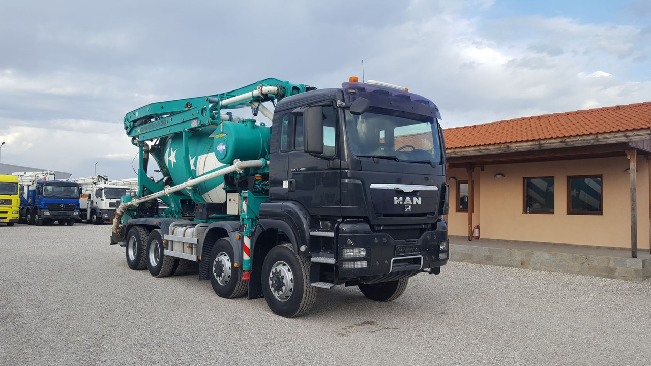 MAN TGS 41.480 CIFA MK20M 8X6 - خلاطة مع مضخة: صورة 1 MAN TGS 41.480 CIFA MK20M 8X6 - خلاطة مع مضخة: صورة 1